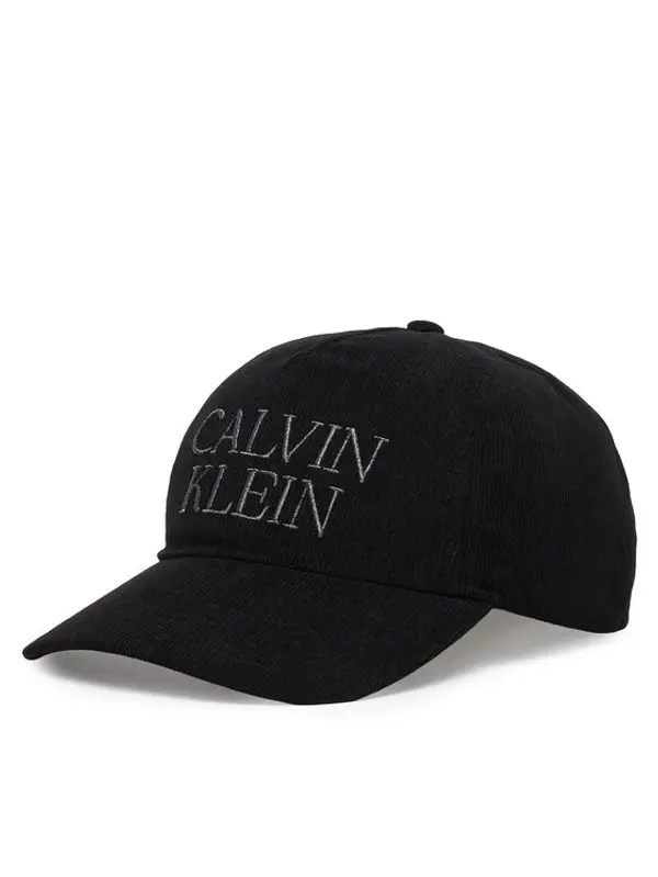 Calvin Klein Calvin Klein Šilterica Corduroy Graphic 5 Panel Cap LV04D5064G Crna