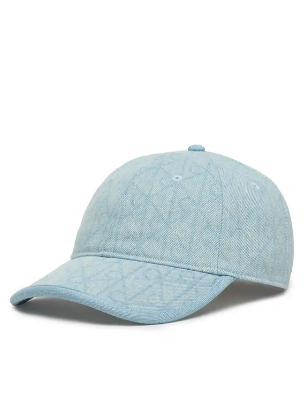Calvin Klein Calvin Klein Šilterica Denim Emblem Burnout LV04F5042G Svijetloplava