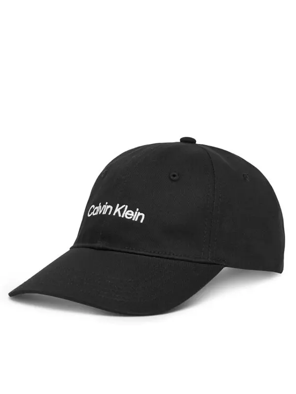 Calvin Klein Calvin Klein Šilterica Logo Embroidery Baseball Cap LV04F5003G Crna