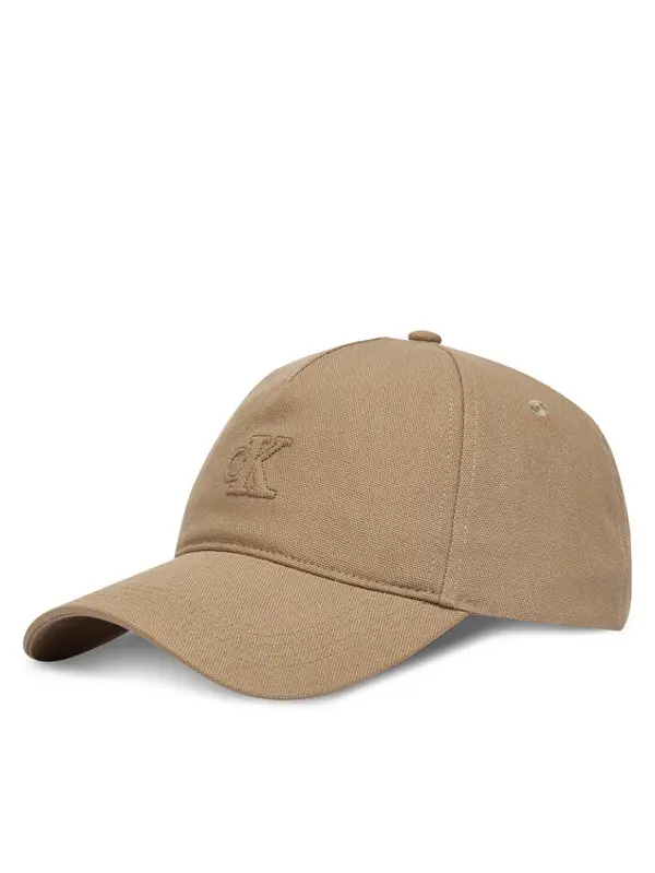 Calvin Klein Calvin Klein Šilterica Monogram Deboss Canvas Baseball LV04G5027G Bež
