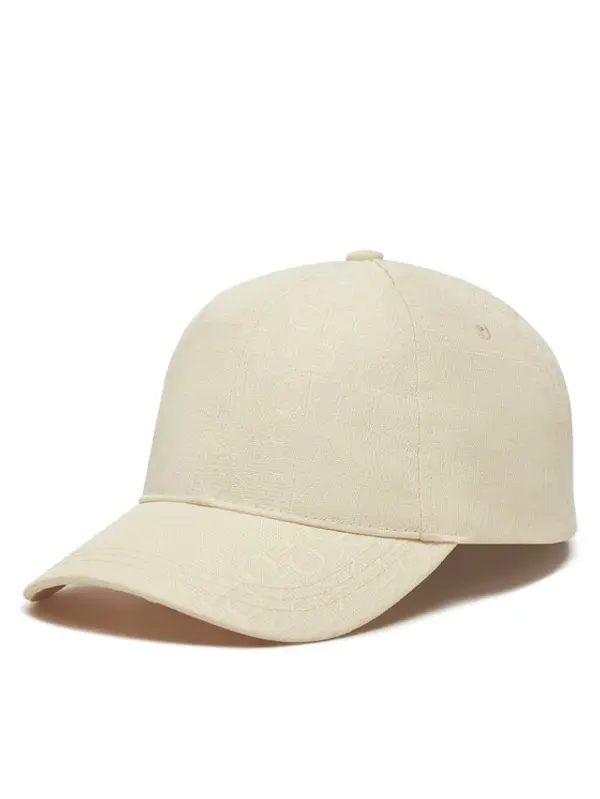 Calvin Klein Calvin Klein Šilterica Monogram Jacquard Cap K60K612871 Écru