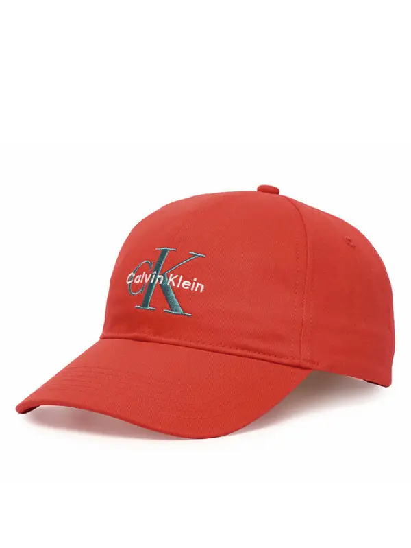 Calvin Klein Calvin Klein Šilterica Monologo Embroidery Baseball Cap LV04G5004G Narančasta