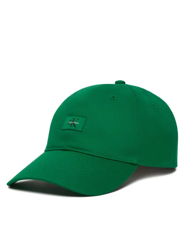 Calvin Klein Calvin Klein Šilterica Monologo Woven Patch Bb Cap LV04D5077G Zelena