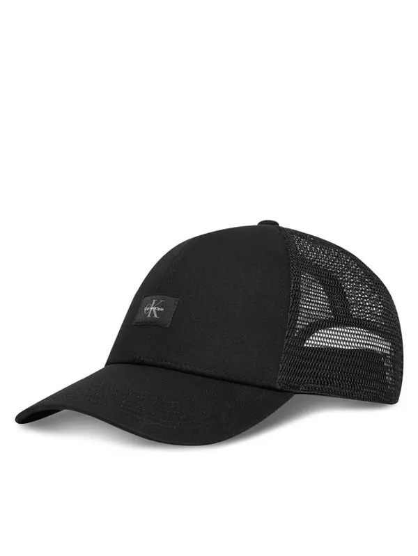 Calvin Klein Calvin Klein Šilterica Monologo Woven Patch Trucker LV04D5099G Crna