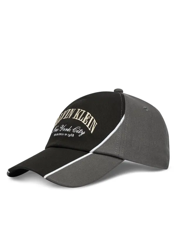 Calvin Klein Calvin Klein Šilterica Two Tone Seasonal Graphic Cap LV04D5088G Crna