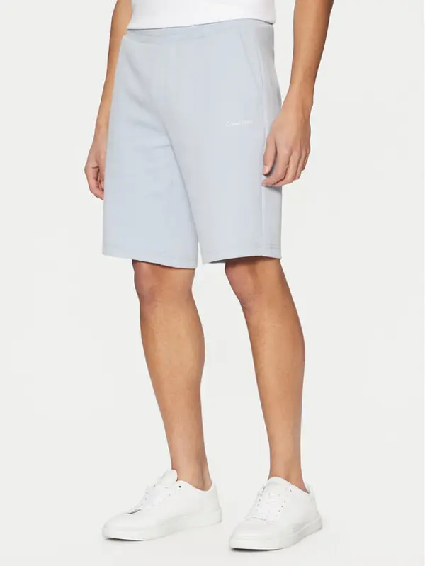 Calvin Klein Calvin Klein Sportske kratke hlače Micro Logo K10K111208 Plava Regular Fit