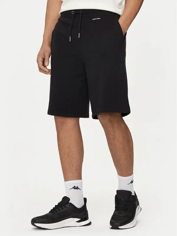Calvin Klein Calvin Klein Sportske kratke hlače Nano Logo K10K112689 Crna Regular Fit
