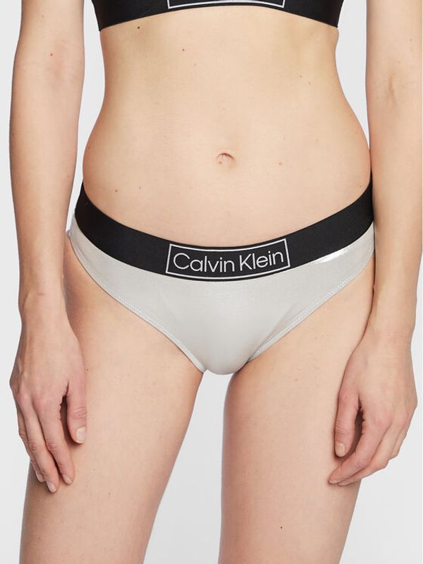 Calvin Klein Swimwear Calvin Klein Swimwear Donji dio kupaćeg kostima Classic KW0KW01949 Srebrna
