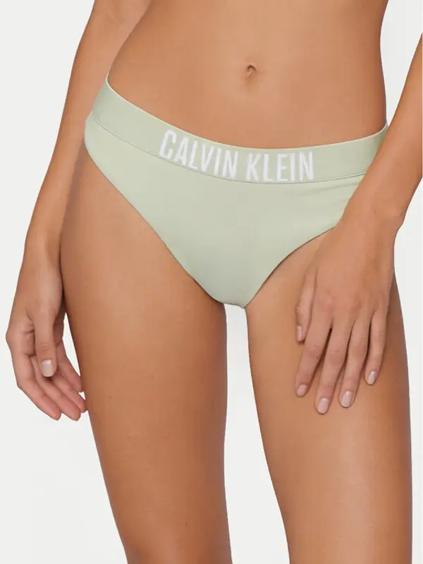 Calvin Klein Swimwear Calvin Klein Swimwear Donji dio kupaćeg kostima LV00Q61221 Zelena