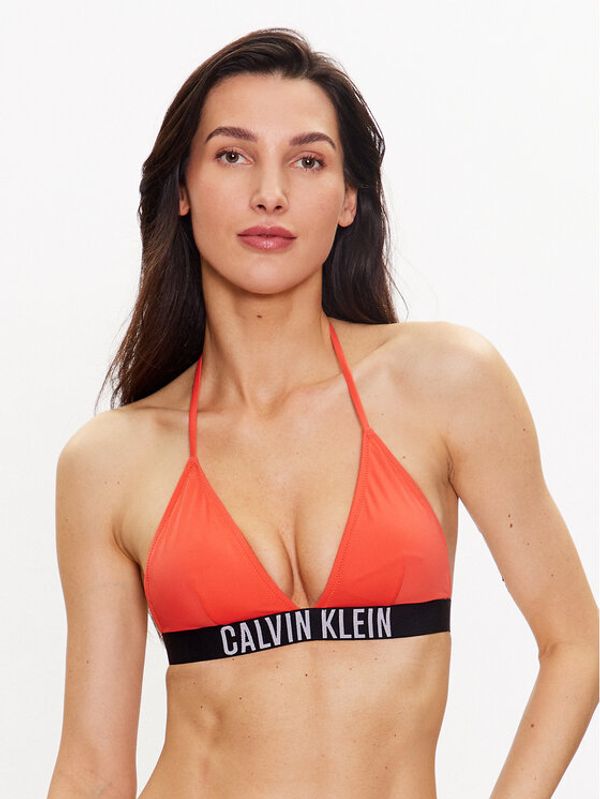 Calvin Klein Swimwear Calvin Klein Swimwear Gornji dio kupaćeg kostima KW0KW01963 Narančasta