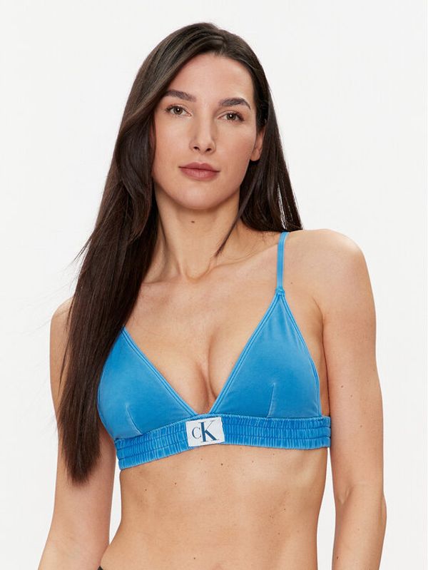 Calvin Klein Swimwear Calvin Klein Swimwear Gornji dio kupaćeg kostima KW0KW01974 Plava