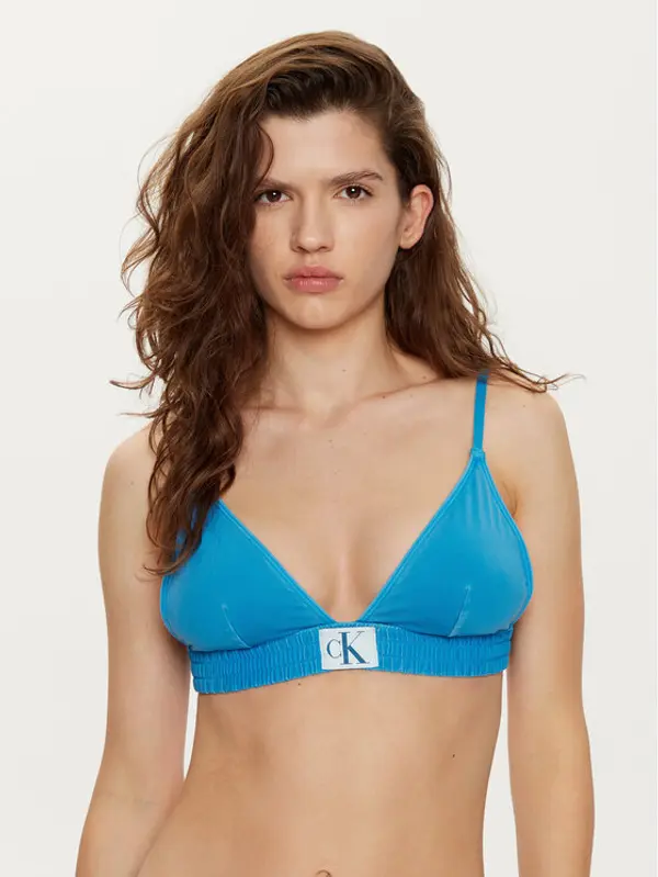 Calvin Klein Swimwear Calvin Klein Swimwear Gornji dio kupaćeg kostima KW0KW01974 Plava
