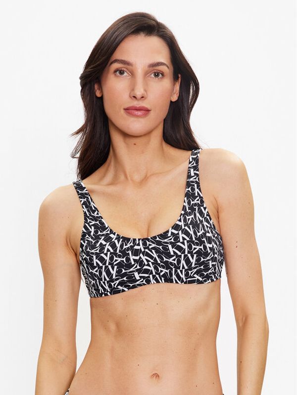 Calvin Klein Swimwear Calvin Klein Swimwear Gornji dio kupaćeg kostima KW0KW02080 Crna