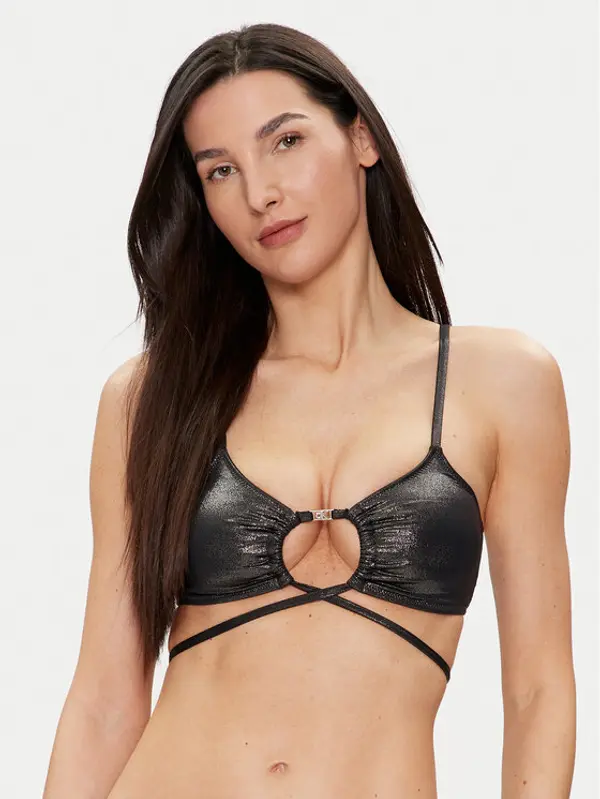 Calvin Klein Swimwear Calvin Klein Swimwear Gornji dio kupaćeg kostima KW0KW02250 Crna