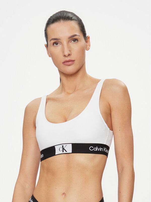 Calvin Klein Swimwear Calvin Klein Swimwear Gornji dio kupaćeg kostima KW0KW02257 Bijela