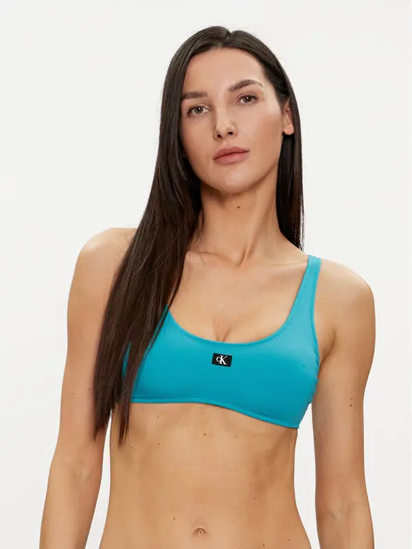 Calvin Klein Swimwear Calvin Klein Swimwear Gornji dio kupaćeg kostima KW0KW02344 Plava