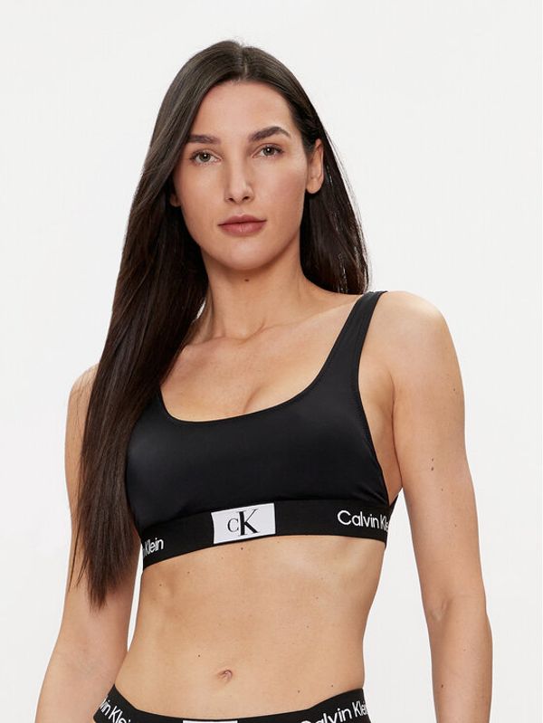 Calvin Klein Swimwear Calvin Klein Swimwear Gornji dio kupaćeg kostima KW0KW02354 Crna