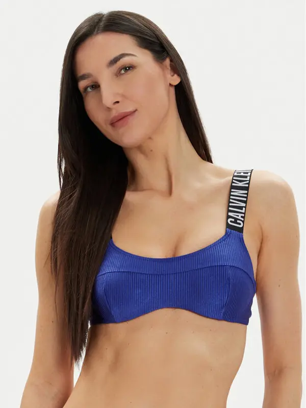 Calvin Klein Swimwear Calvin Klein Swimwear Gornji dio kupaćeg kostima KW0KW02389 Tamnoplava