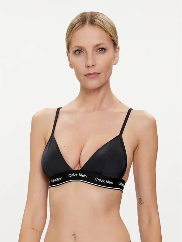Calvin Klein Swimwear Calvin Klein Swimwear Gornji dio kupaćeg kostima KW0KW02424 Crna