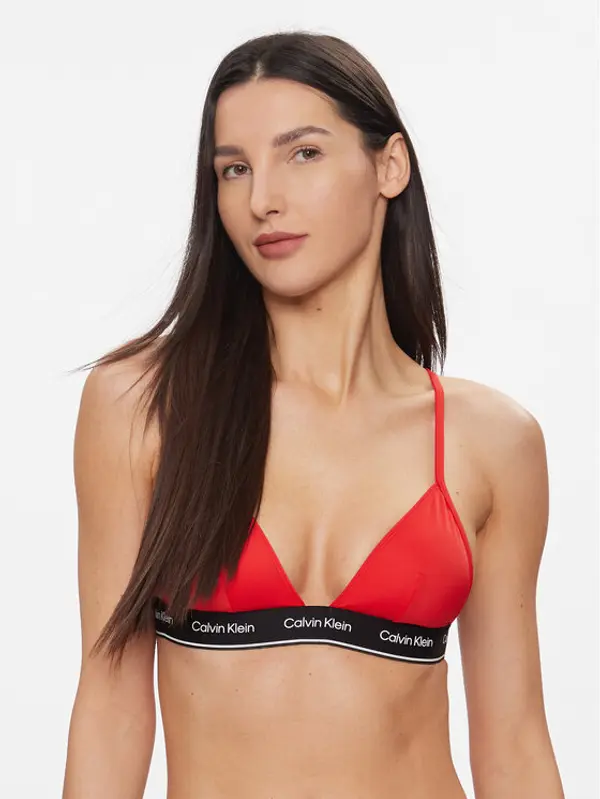 Calvin Klein Swimwear Calvin Klein Swimwear Gornji dio kupaćeg kostima KW0KW02424 Crvena