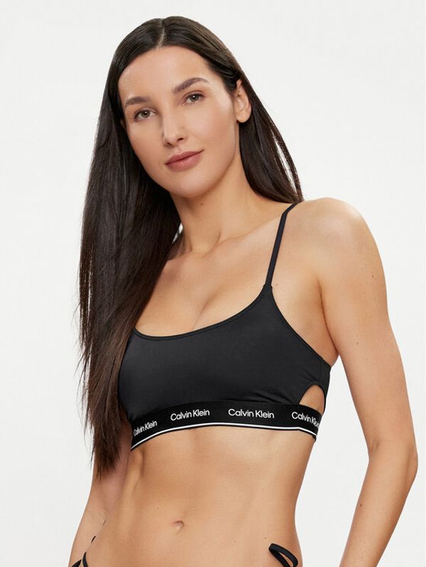 Calvin Klein Swimwear Calvin Klein Swimwear Gornji dio kupaćeg kostima KW0KW02425 Crna