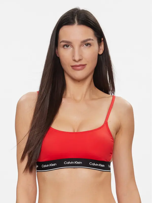 Calvin Klein Swimwear Calvin Klein Swimwear Gornji dio kupaćeg kostima KW0KW02425 Crvena