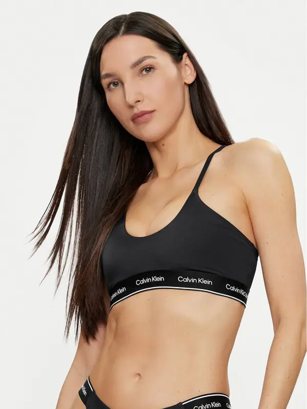 Calvin Klein Swimwear Calvin Klein Swimwear Gornji dio kupaćeg kostima KW0KW02426 Crna