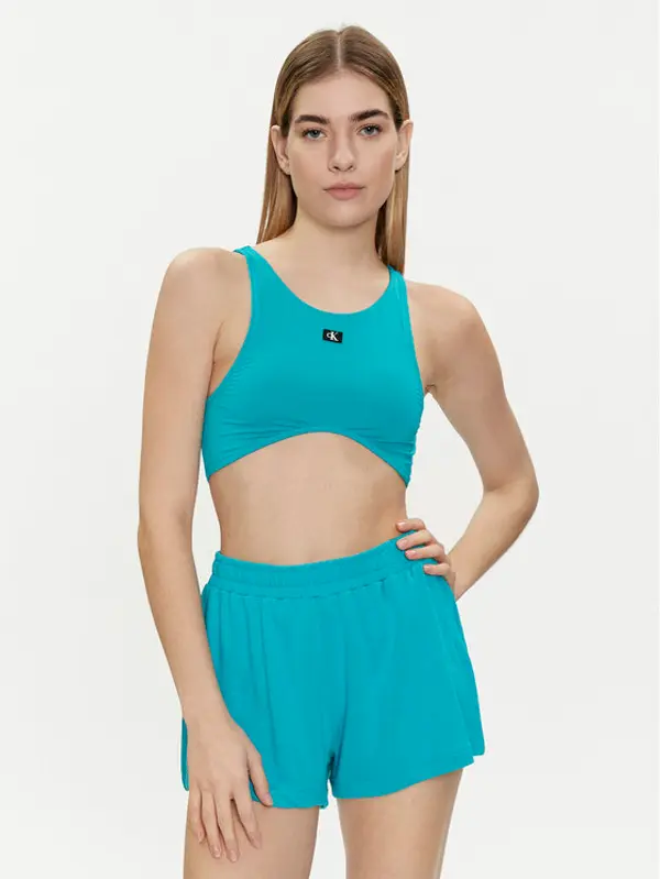Calvin Klein Swimwear Calvin Klein Swimwear Gornji dio kupaćeg kostima KW0KW02442 Plava