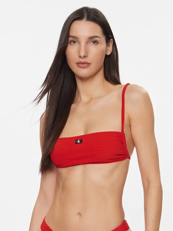 Calvin Klein Swimwear Calvin Klein Swimwear Gornji dio kupaćeg kostima KW0KW02467 Crvena