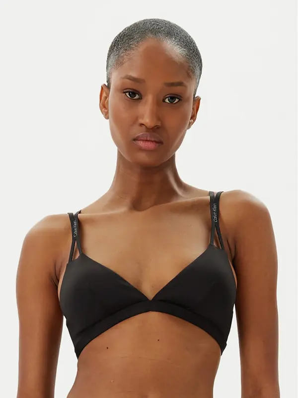 Calvin Klein Swimwear Calvin Klein Swimwear Gornji dio kupaćeg kostima KW0KW02793 Crna