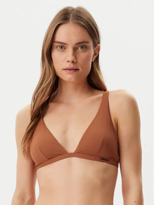 Calvin Klein Swimwear Calvin Klein Swimwear Gornji dio kupaćeg kostima KW0KW02844 Smeđa