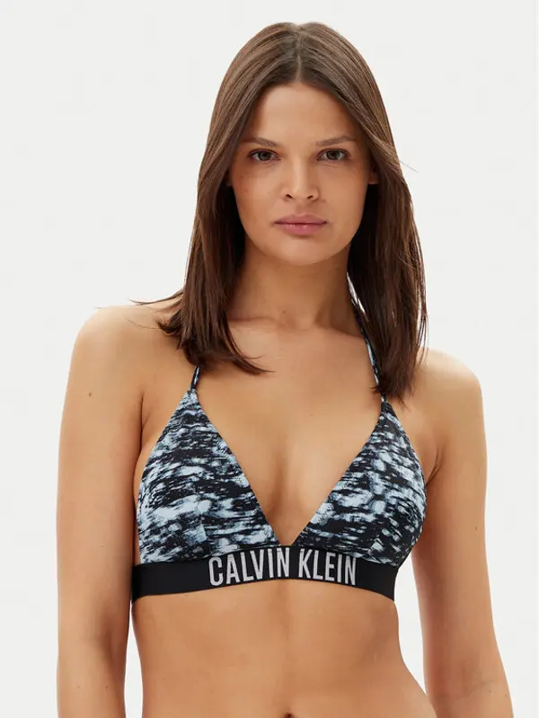 Calvin Klein Swimwear Calvin Klein Swimwear Gornji dio kupaćeg kostima KW0KW02854 Tamnoplava