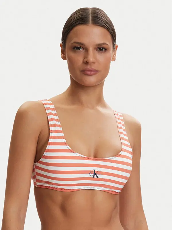Calvin Klein Swimwear Calvin Klein Swimwear Gornji dio kupaćeg kostima LV00Q61100 Narančasta