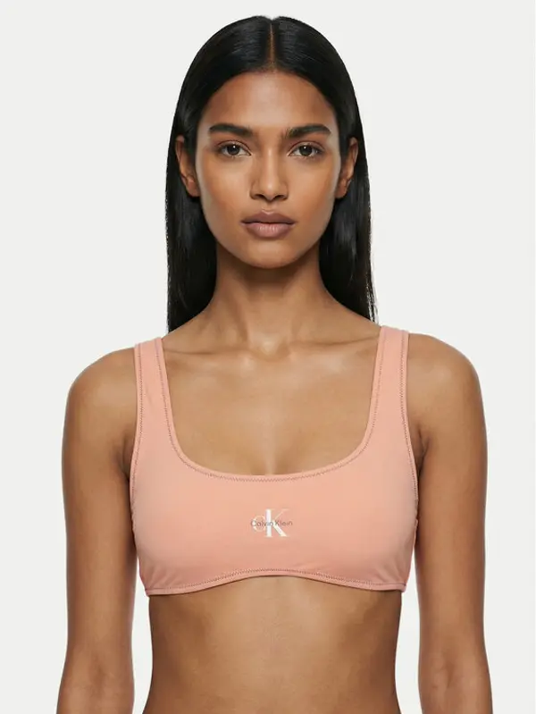 Calvin Klein Swimwear Calvin Klein Swimwear Gornji dio kupaćeg kostima LV00Q61100 Ružičasta
