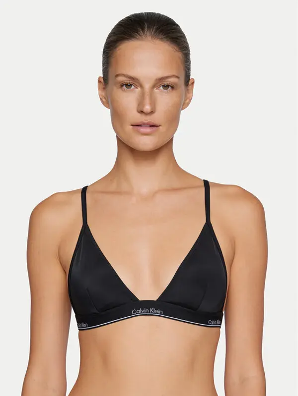 Calvin Klein Swimwear Calvin Klein Swimwear Gornji dio kupaćeg kostima LV00Q61208 Crna