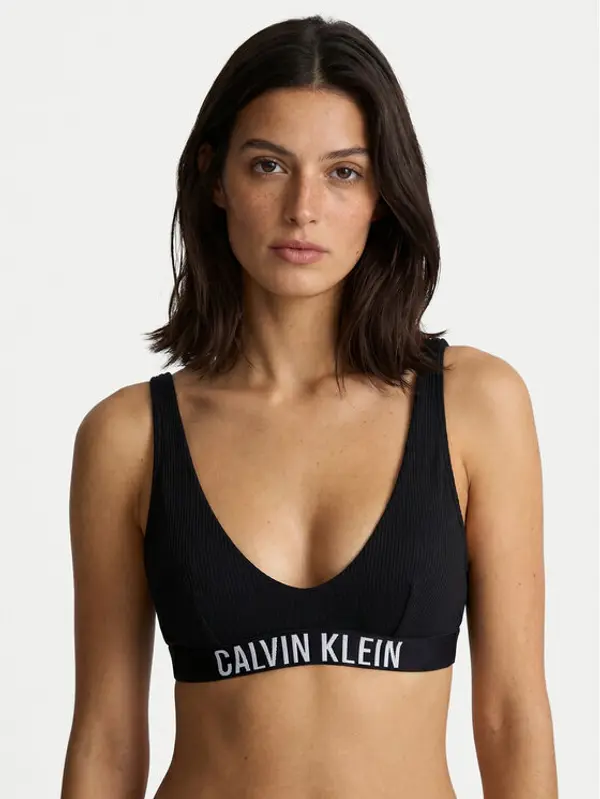 Calvin Klein Swimwear Calvin Klein Swimwear Gornji dio kupaćeg kostima LV00Q61211 Crna