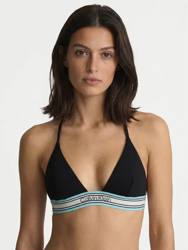 Calvin Klein Swimwear Calvin Klein Swimwear Gornji dio kupaćeg kostima LV00Q61214 Crna