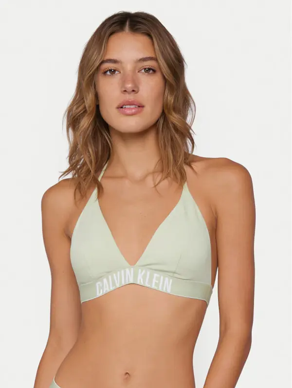 Calvin Klein Swimwear Calvin Klein Swimwear Gornji dio kupaćeg kostima LV00Q61222 Zelena