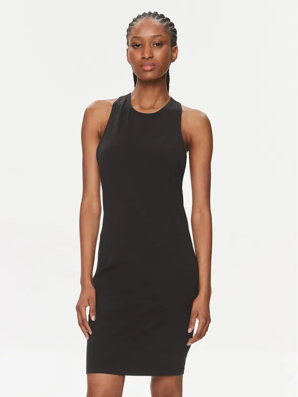 Calvin Klein Swimwear Calvin Klein Swimwear Haljina za plažu KW0KW02480 Crna Regular Fit