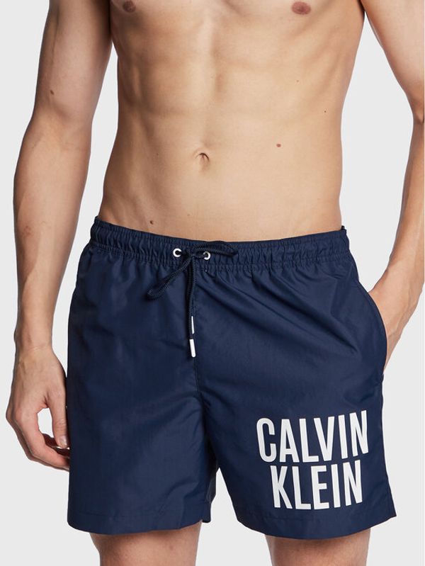 Calvin Klein Swimwear Calvin Klein Swimwear Kupaće gaće i hlače KM0KM00794 Tamnoplava Regular Fit
