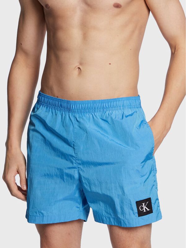 Calvin Klein Swimwear Calvin Klein Swimwear Kupaće gaće i hlače KM0KM00819 Plava Regular Fit
