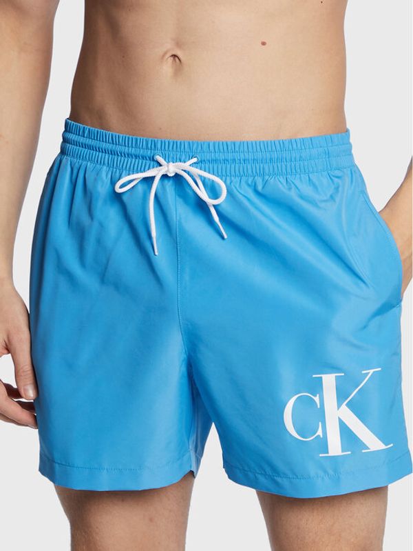 Calvin Klein Swimwear Calvin Klein Swimwear Kupaće gaće i hlače KM0KM00849 Plava Regular Fit