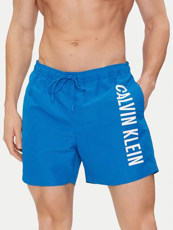 Calvin Klein Swimwear Calvin Klein Swimwear Kupaće gaće i hlače KM0KM01004 Plava Regular Fit