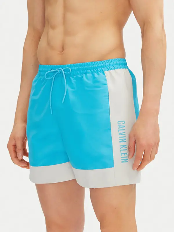 Calvin Klein Swimwear Calvin Klein Swimwear Kupaće gaće i hlače KM0KM01095 Plava Regular Fit