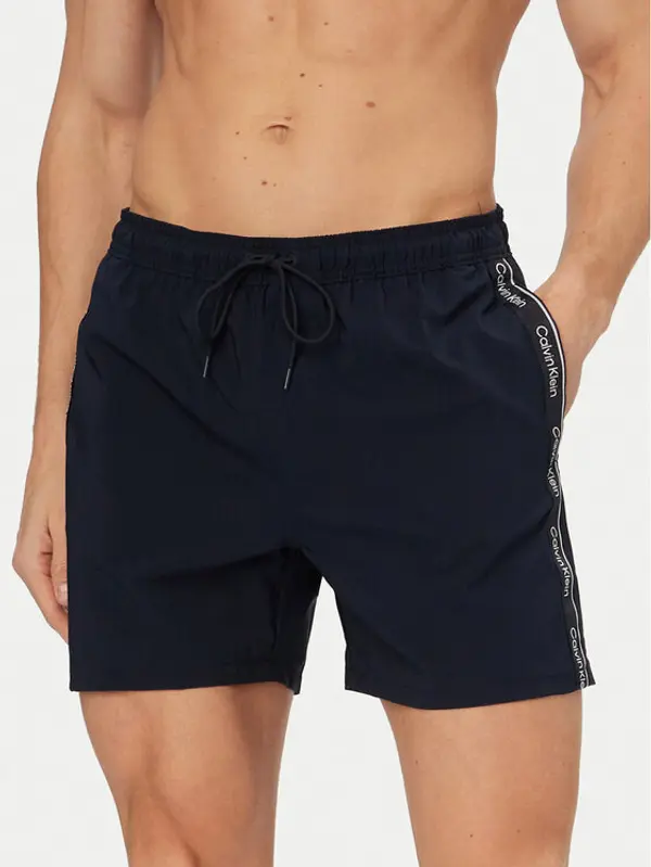 Calvin Klein Swimwear Calvin Klein Swimwear Kupaće gaće i hlače LV00N61002 Tamnoplava Regular Fit