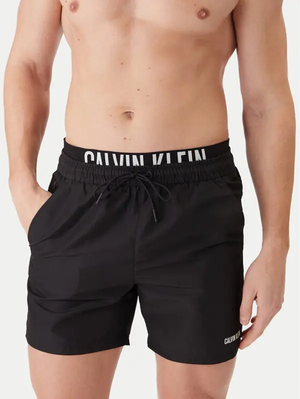 Calvin Klein Swimwear Calvin Klein Swimwear Kupaće gaće i hlače LV00N61015 Crna Regular Fit