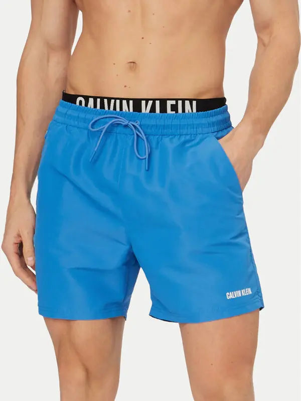 Calvin Klein Swimwear Calvin Klein Swimwear Kupaće gaće i hlače LV00N61015 Plava Regular Fit