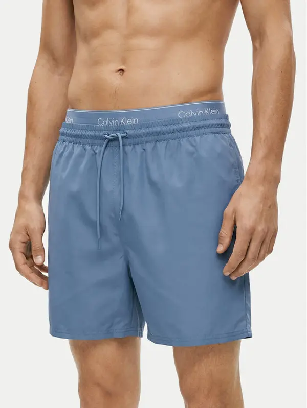 Calvin Klein Swimwear Calvin Klein Swimwear Kupaće gaće i hlače LV00N61023 Plava Regular Fit