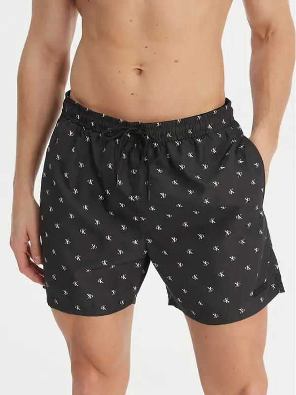 Calvin Klein Swimwear Calvin Klein Swimwear Kupaće gaće i hlače LV00N61027 Crna Regular Fit