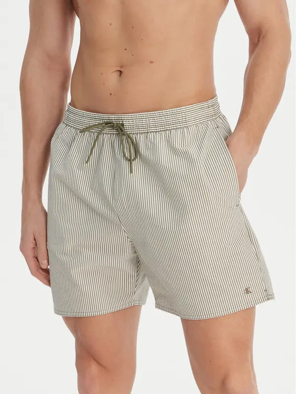 Calvin Klein Swimwear Calvin Klein Swimwear Kupaće gaće i hlače LV00N61040 Zelena